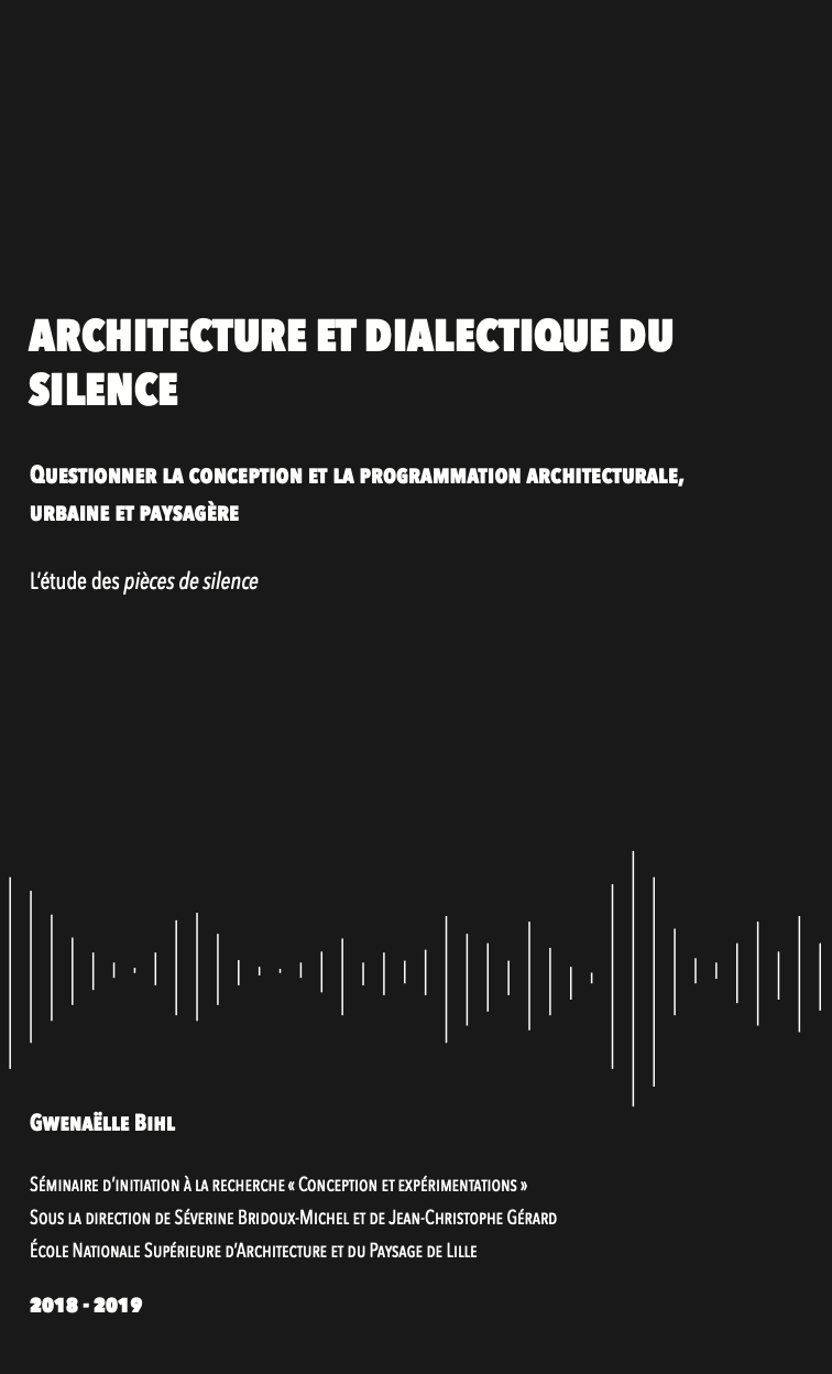 Prix du mémoire d'architecture 2019
