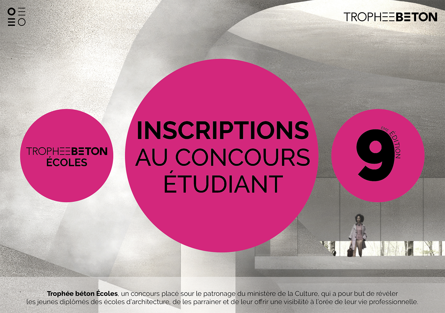 Trophée béton