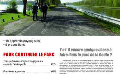 Journal de l’atelier public de paysage n°4