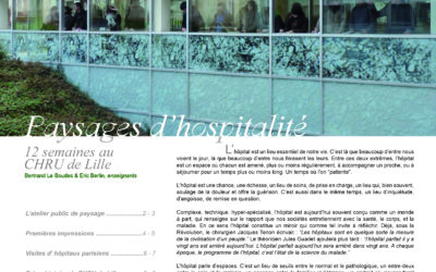 Journal de l’atelier public de paysage n°5