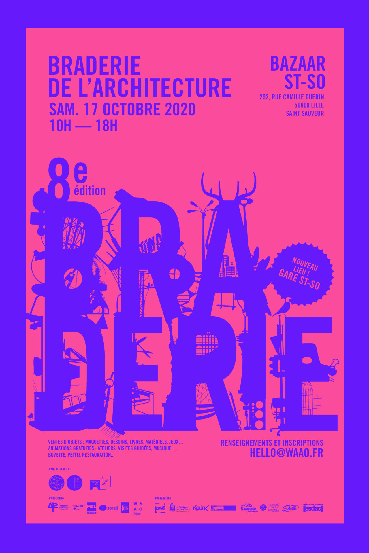 Braderie de l'architecture 2020 ENSAPL