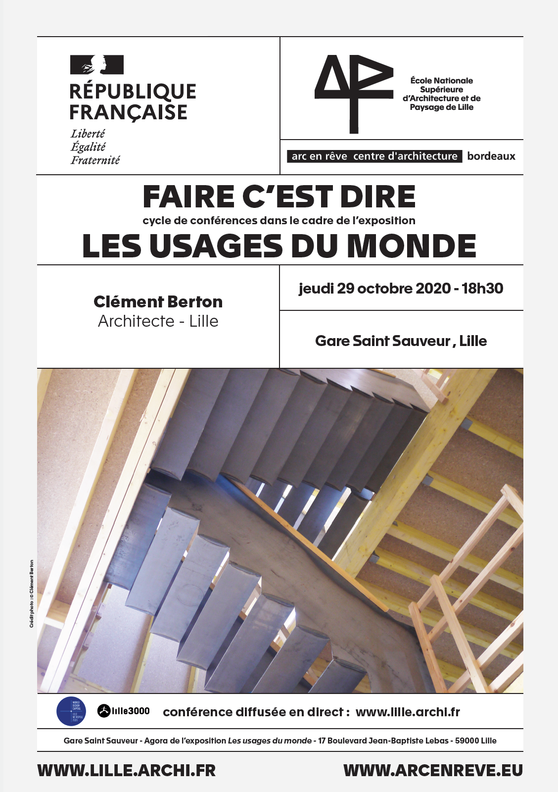 CONFERENCE CLEMENT BERTON
