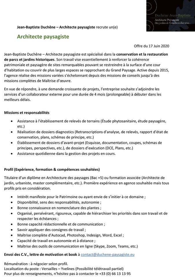 Offres D Emploi Ensapl