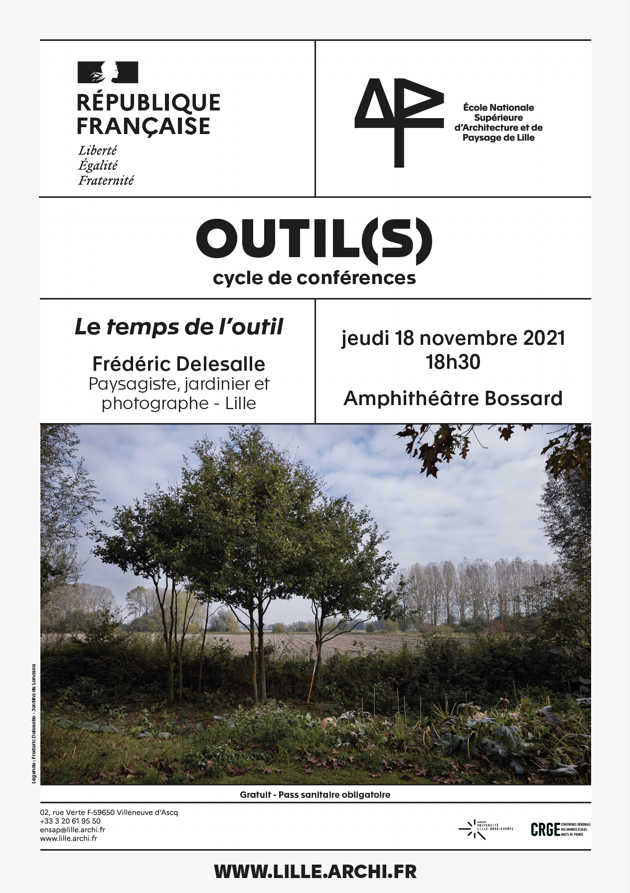 CYCLE DE CONFERENCE OUTILS - FREDERIC DELESALLE
