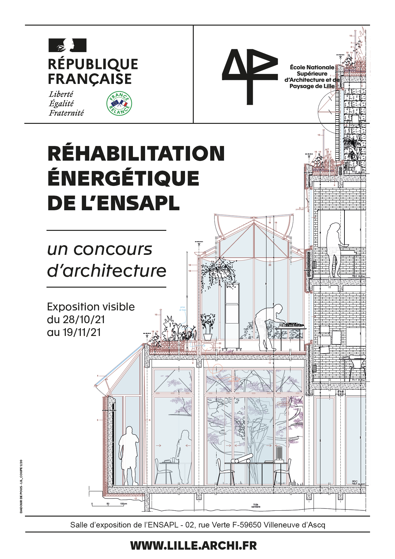 Réhabilitation énergétique de l’ENSAPL : un concours d’architecture
