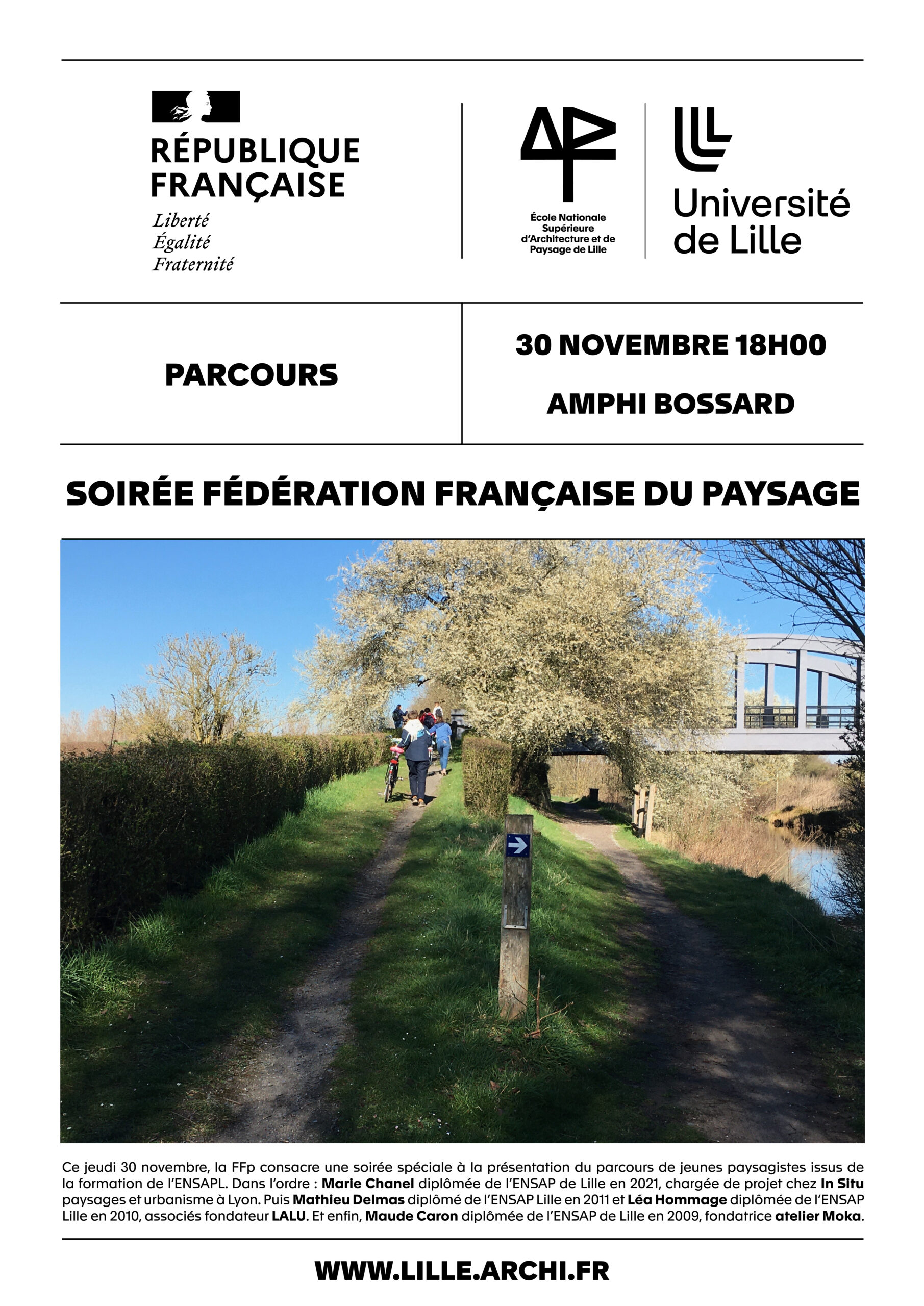 Soirée Fédération Française du Paysage