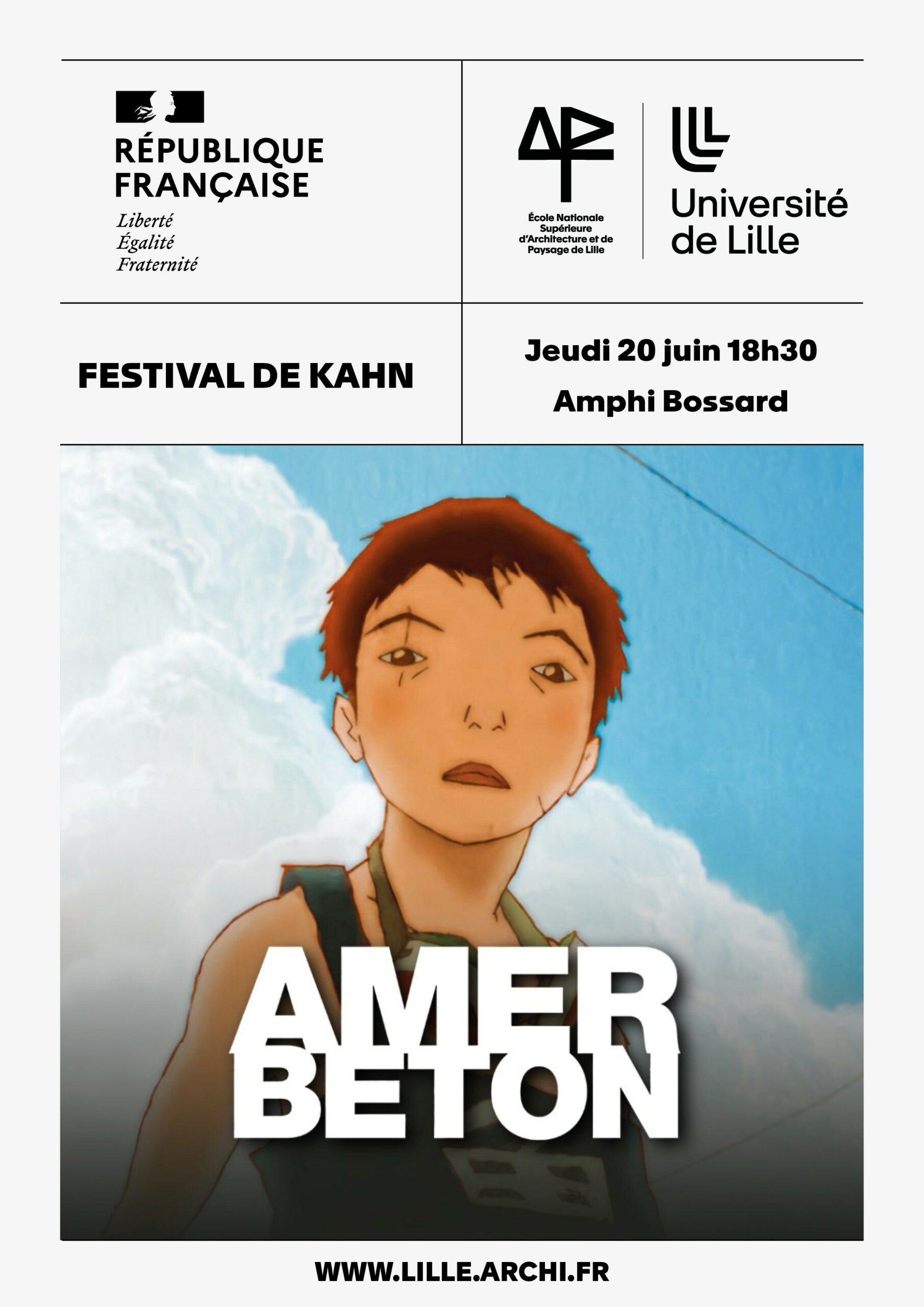 Jeudi 20 juin - Conférence Festival de Kahn (association étudiante)