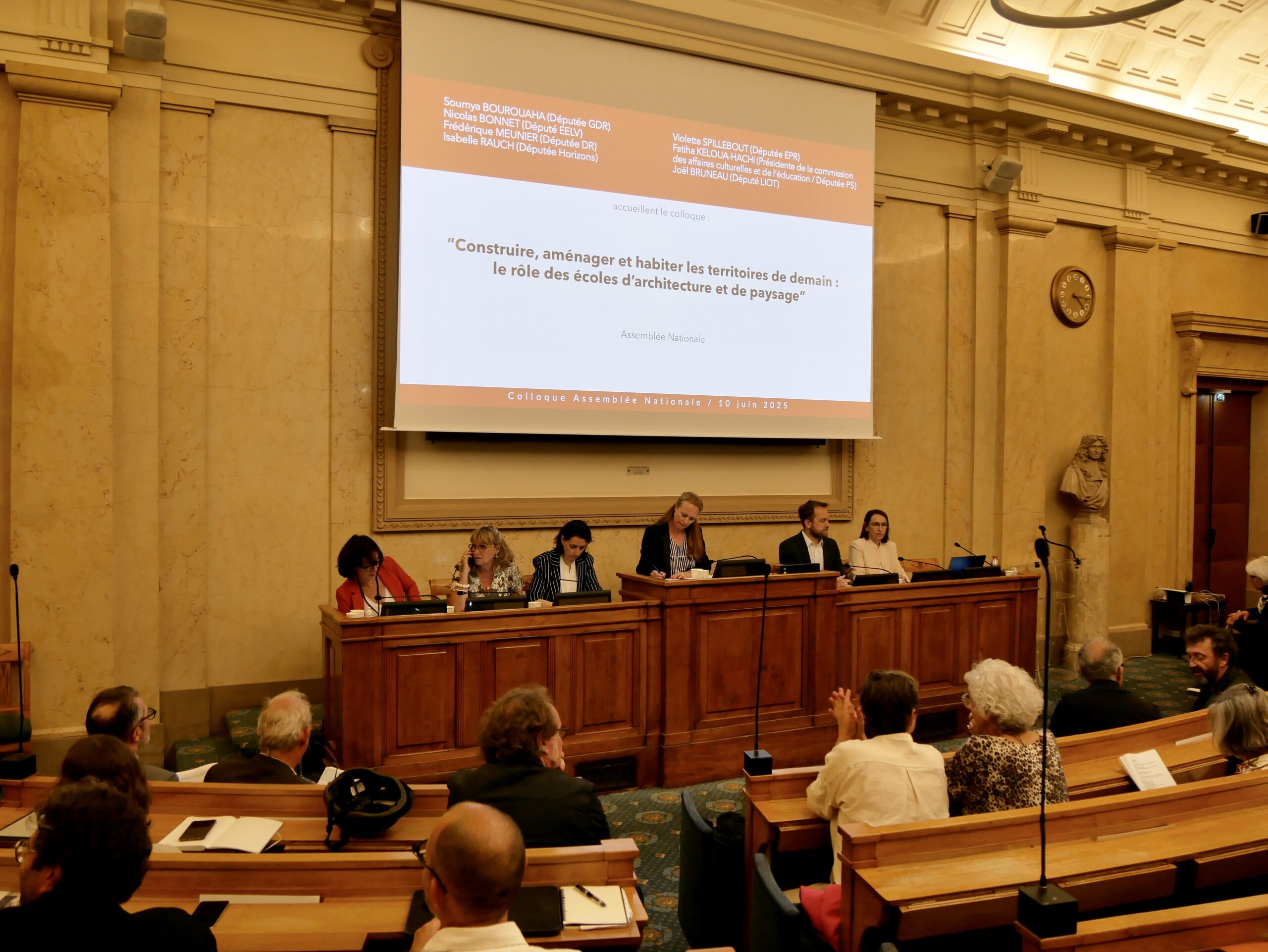 Colloque : Construire, aménager et habiter les territoires de demain