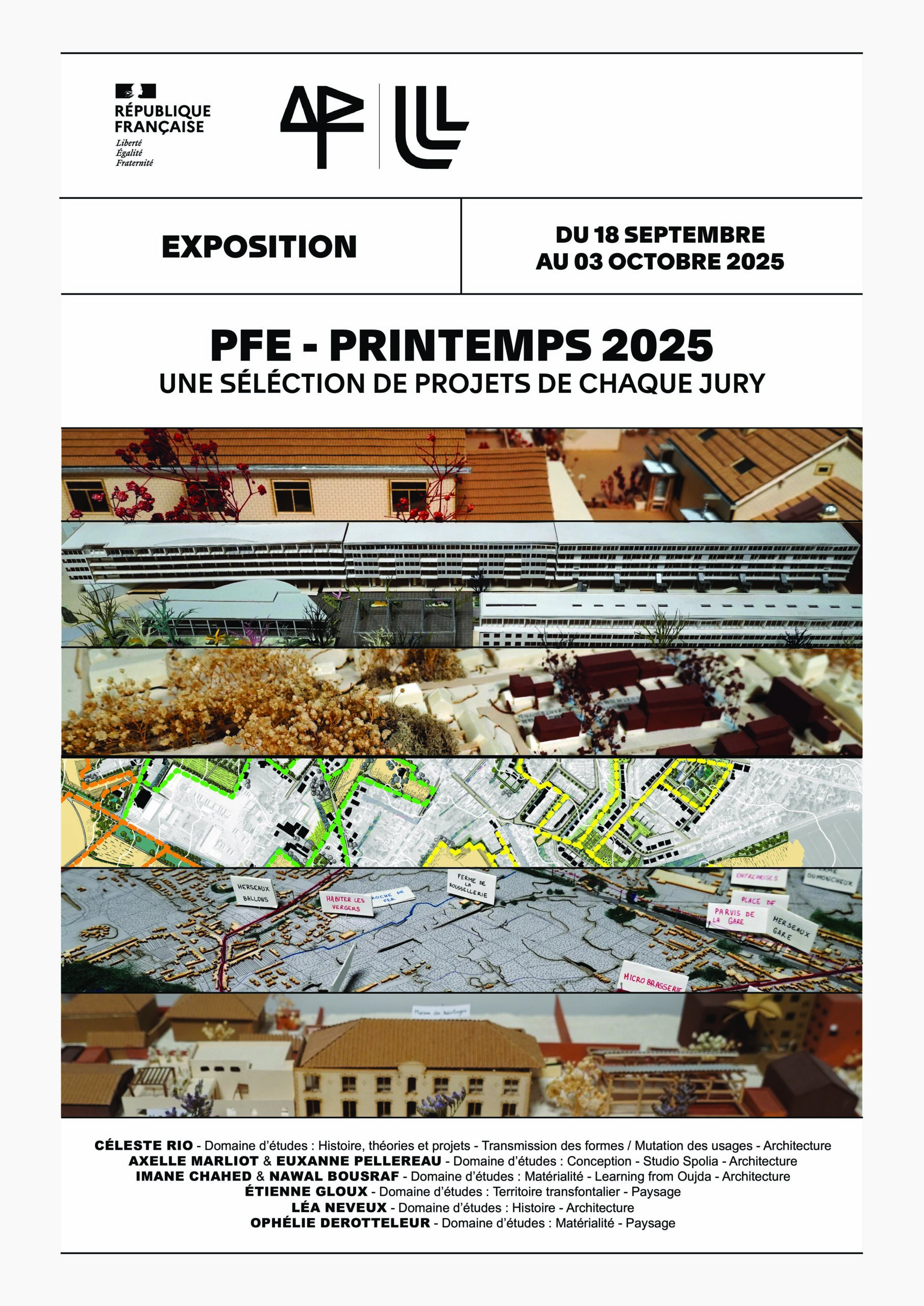 Réouverture de la salle d’exposition de l’ENSAPL ! Vernisage le 18 septembre à 18h30.