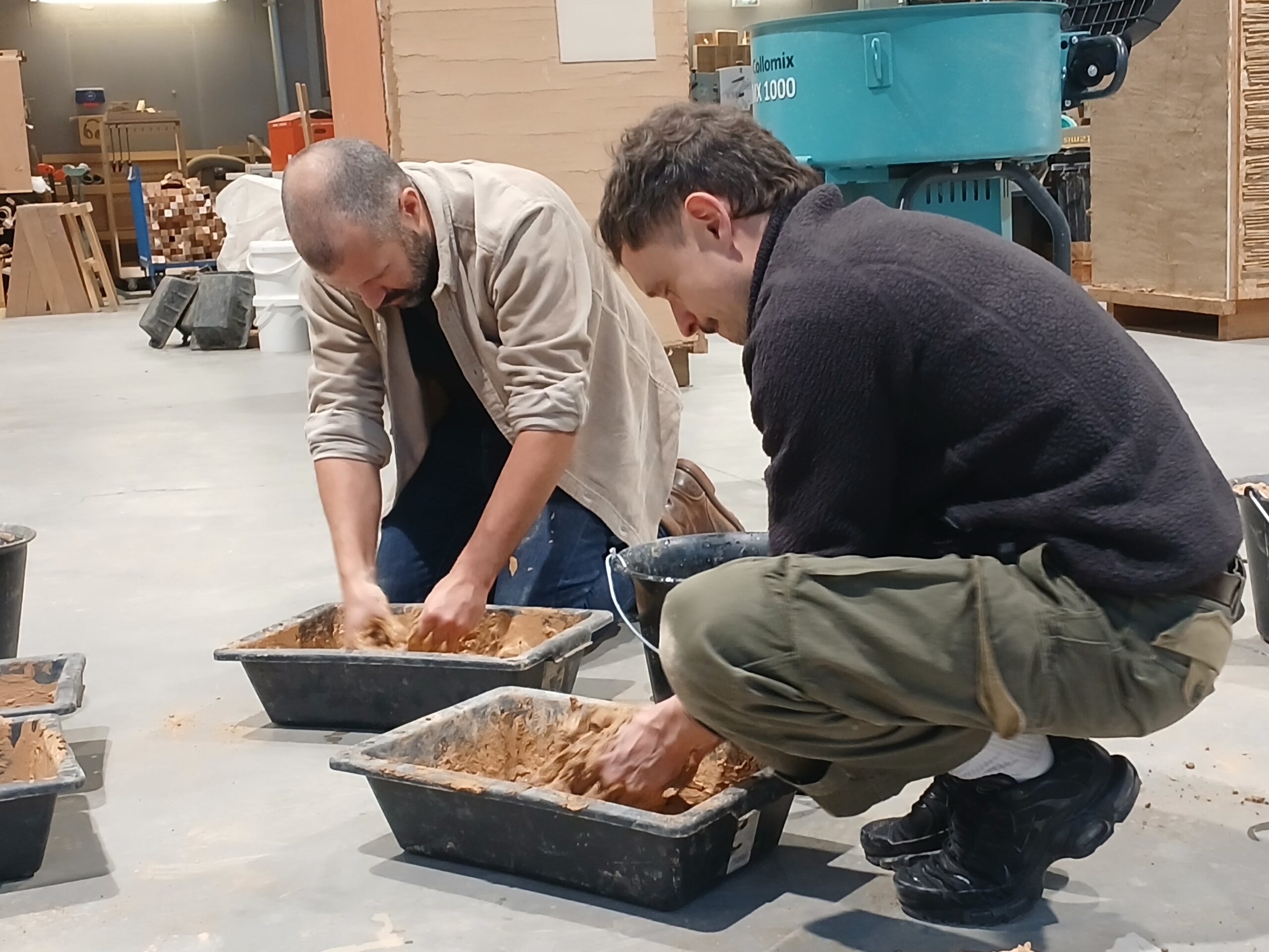 Formation à l'ENSAPL : Terre crue – de la matière au chantier